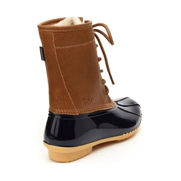 JBU MAPLEWOOD WATERPROOF BOOT NAVY/TAN 9M - Picture 5 of 12